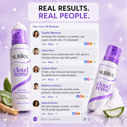 NUBIRA Pain-Free Hair Removal Cream